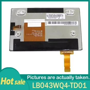 100% מקוריים LB043WQ4-TD01 עם מסך מגע לוח DVD ניווט GPS צג LCD