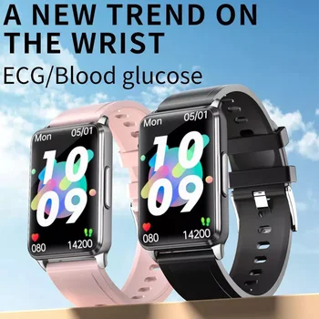 2023 החדש, שעון חכם EP02 הסוכר בדם, קצב הלב, לחץ הדם בריאות לפקח על כושר Smartwatch נשים גברים צמיד חם הטוב ביותר.