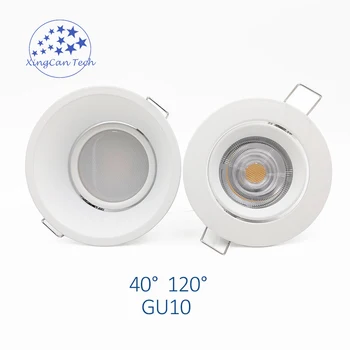 7w 12w שקוע LED Downlights GU10 נורת להחלפה תקרת LED Downlighter לבן אורות ספוט עבור חדר השינה, הסלון מקורה