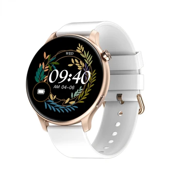 Bluetooch מחובר השעון אדם חכם כושר צמיד שעון מעורר שעונים חכמים נשים ורוד שעוני גומי מותג יוקרה 2023 למכירה