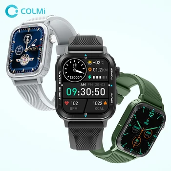 COLMI M41 Smartwatch ספורט כושר 107 ספורט מודלים לפקח על קצב לב IP67 עמיד למים שעון חכם עבור גברים, נשים,