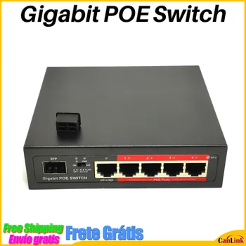 Gigabit מתג PoE מובנה אספקת חשמל 52W Ethernet Switch