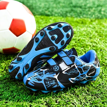 JIEMIAO הקיץ מגמה בנים ובנות נעלי כדורגל חיצונית נגד החלקה קראק-הוכחה הלם הוכחה כדורגל מקצועי הדרכה נעליים