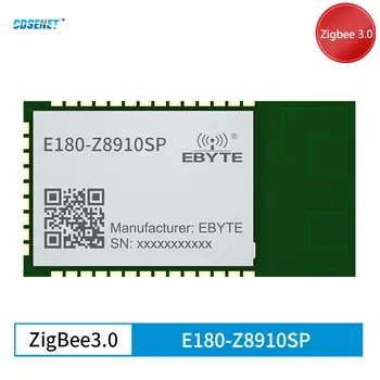 JN5189 ZIGBEE3.0 Wireless SOC מודול 2.4 GHz 11dBm 500m SMD צריכת חשמל נמוכה CDSENET E180-Z8910SP חותמת חור אנטנת PCB