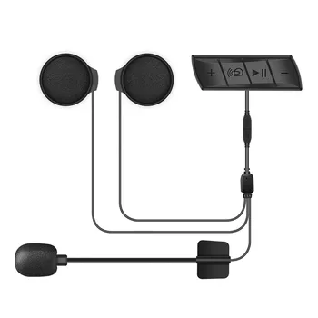 M7 אוזניות אלחוטיות Bluetooth תואם-5.0 הקסדה אוזניות סטריאו עמיד למים ממסעדה לדיבורית האישית באופן אוטומטי לענות רדיו FM