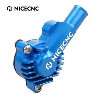 NiceCNC מוטוקרוס אלומיניום משאבת מים לכסות על ימאהה YZ80 1993-2001 YZ85 2002-2018 2017 2016 YZ 80 85 אביזרים שחור כחול