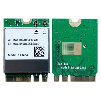 RTL8822CE 1200Mbps 2.4 G/5Ghz-802.11 AC WiFi כרטיס מיני PCIe מחליף RTL8821CE Bluetooth5.1 תמיכה הנייד/מחשב, 11 Dropship החדש