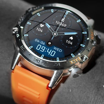 Smartwatch גברים-Bluetooth תואם לקרוא שעון עמיד למים כושר גשש מוזיקה Tecno POP5P VIVO S15E/T1 5G העולמי/T1 Pro 5G