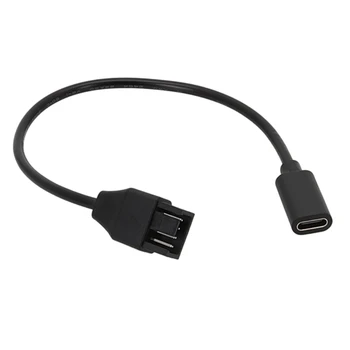 USB C סוג C כדי 3Pin 4Pin אוהד מחבר כבל למחשב קירור ממיר כבלים