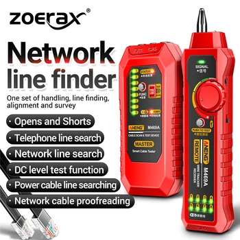 ZoeRax כבל הרשת הבוחן, RJ11 RJ45 קו Finder, חוט Tracker משולבת עם בדיקה, Ethernet LAN רשת כבלים