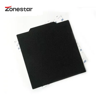 ZONESTAR חלקי מדפסת 3D Flex צלחת מגנטית בסיס מרובע Heatbed הקלטת מדבקה 220/310mm מדפסת 3D חם במיטה