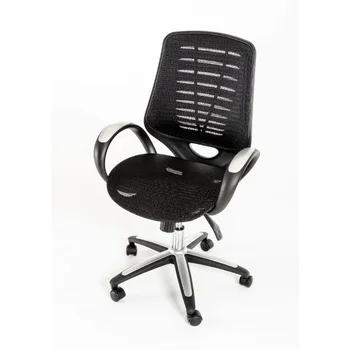 אדמס שחור כיסא משרדי
