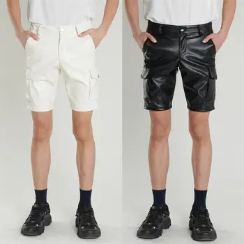גברים של מכנסיים קצרים בקיץ חדש מטען סגנון כיס גדול נוער קצרים גדול גודל חמש רבע המכנסיים