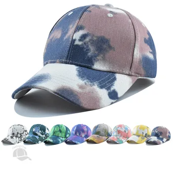 הכובע הגברי גרפיטי עניבה-צבע האישיות כובע בייסבול גברים נשים חיצונית נסיעות פנאי שמשיה ברווז הלשון כובעים כובעי משלוח חינם