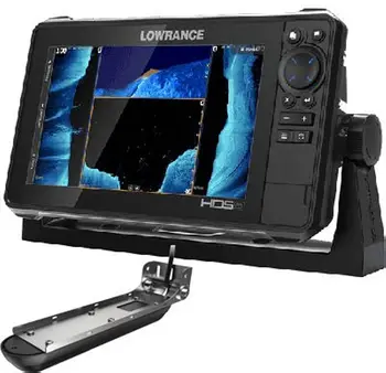 (הנחה חדש) Lowrance HDS-9 גר עם פעיל הדמיה 3-in-1 המשקוף הר מתמר & C-מפה Pro תרשים