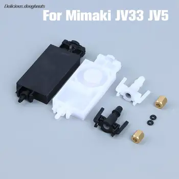חם!דיו UV מנחת עבור DX5 Epson TX800 עבור Mimaki JV33 JV5 Dumper עם מחבר נחושת אגוז תואם ממס DX5 מנחת דיו