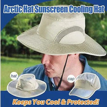 חם למכור הארקטי כובע קירור קרח כובע קרם הגנה נוזל קירור דלי כובע הארקטי כובע עם הגנת UV שומר אותך מגניב