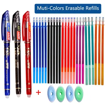 מוטי-צבעי דיו ניתן למחיקה ג 'ל עט סט עטים כדוריים רוד 0.5 מ