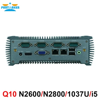 מחשב תעשייתי מיני מחשב Intel Atom N2600/Intel Atom N2800 2*המידע 82583V Gigabit Ethernet