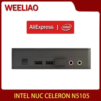 מידע NUC11ATKC4 מיני שולחן העבודה של מחשב מיני מחשב Celeron N5105 -2.9 2.0 GHz GHz פרץ, 4 ליבות, 4 חוטים, 15W Intel® UHD גרפיקה
