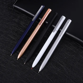 מתכת סיבוב ג 'ל עט סימן עט עם מילוי Xiaomi שלט מתכת עטים 0.5 מ