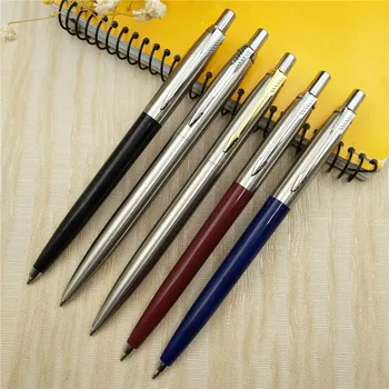 עיצוב קלאסי עטים כדוריים מסחרי מתכת עט כדורי יוקרתי נייד סיבוב אוטומטי בעט כדור מעולה כלי כתיבה