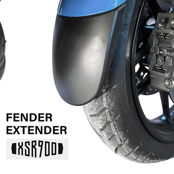 פלסטיק ABS פנדר הארכה ימאהה XSR900 XSR 900 2022 - אופנוע הפגוש הקדמי Extender Mudguard
