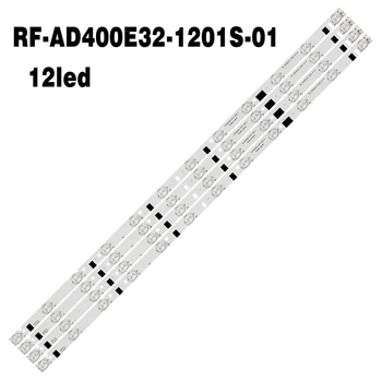תאורת LED אחורית רצועת 12lamp RF-AD400E32-1201S-01 A1 V400HJ6-PE1 V390HJ5-XCPE1 TJ100K5000000 180.W00-401803H CX400DLEDM ST HS-4040